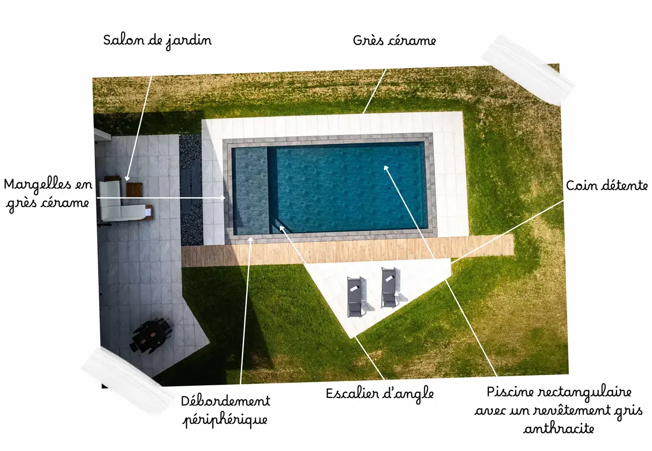 plan piscine miroir angers