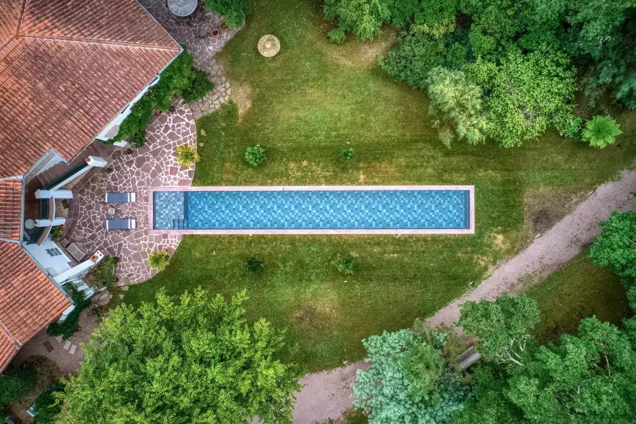 piscine de 21 metres couloir de nage